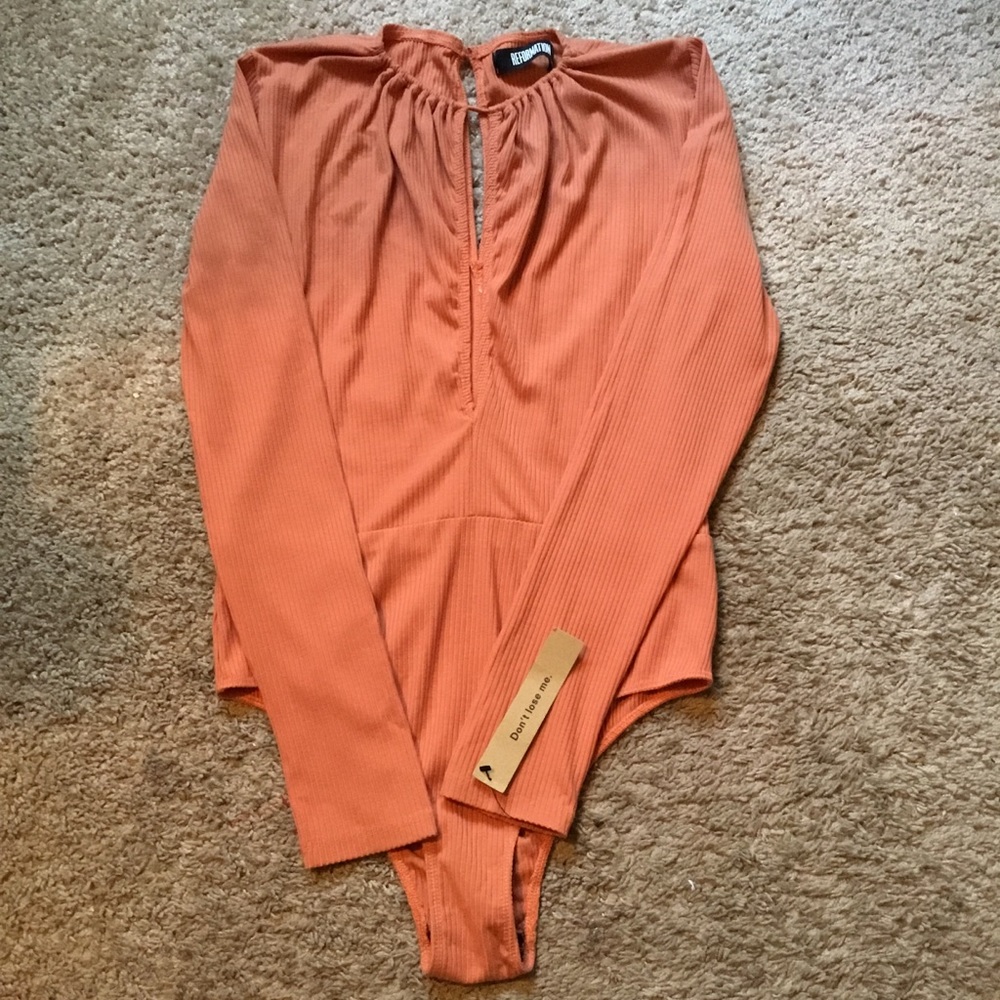 Reformation Laurence Bodysuit-Sz XL - Picture 2 of 8